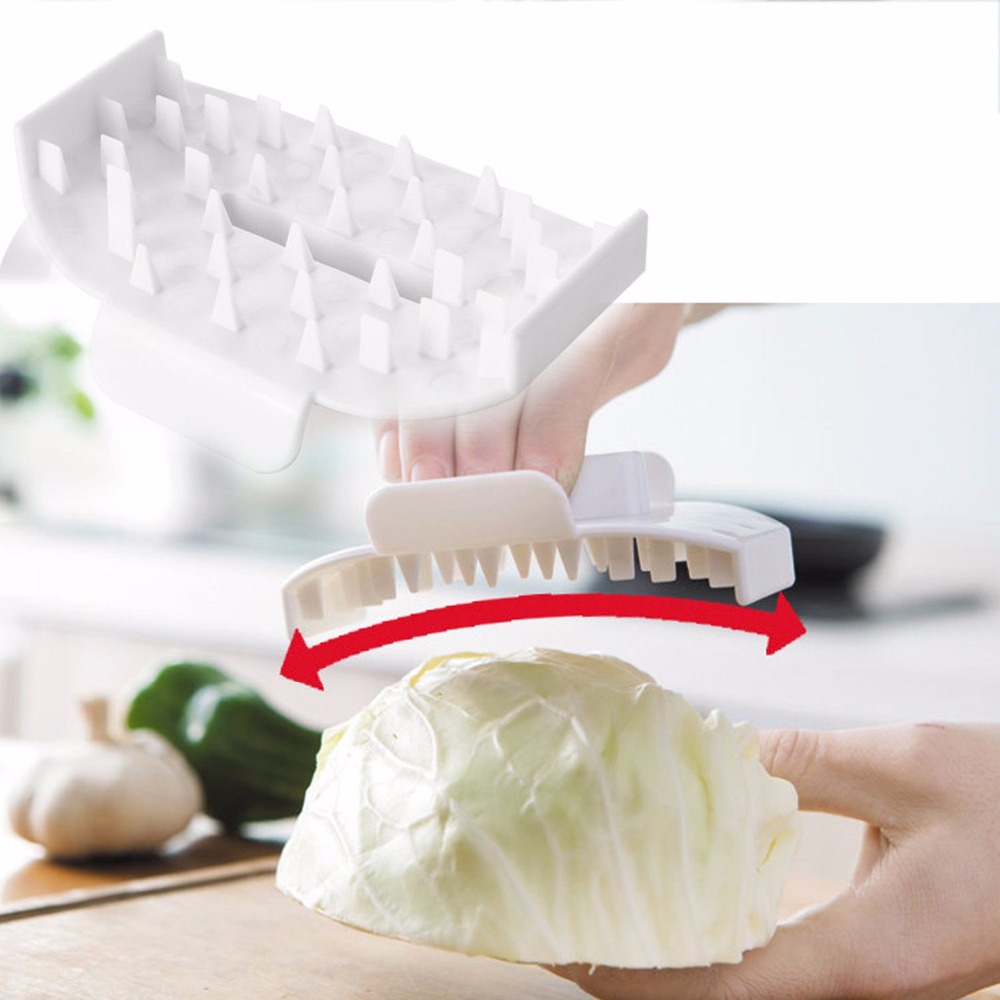 HOMETREE 1Pcs New Vegetable Cutter Finger Scratch Protector Does Not Hurt Hand Protect Kitchen Gadget Specialty Tools White H755