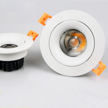 Angle Adjustable 3W 5W 7W 10W LED Downlight Aluminum Die-Casting Material Room Ceiling Recessed COB Downlights 110V 220V