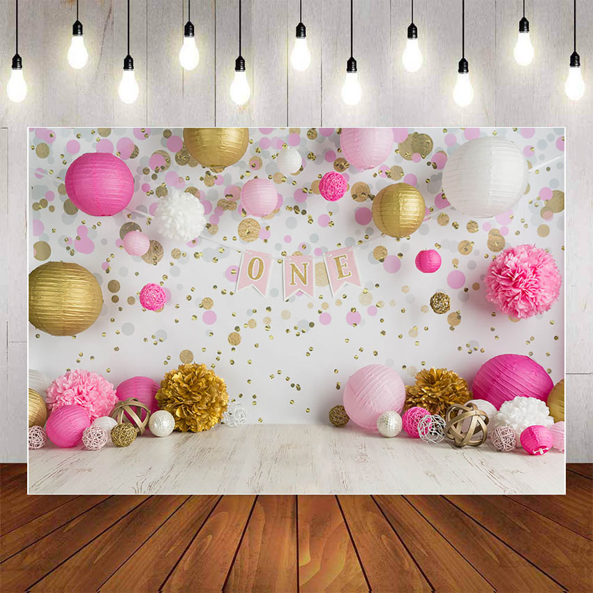 Mehofond 1st Birthday Party Photography Background Fruit Green Jungle Baby Shower Backdrop Photophone Photo Studio Props