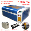 DSP1060 100W Co2 USB Laser Cutting Machine Laser Cutter Engraver 1000x600mm Auto-Focus DSP System Laser Cutter Engraver Chiller