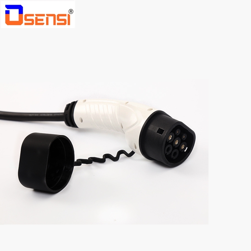 OSENSI 16A Type 2 IEC62196-2 EV Plug Charging Station Side Standard Mennekes Male Connector Electric Car charger EVSE