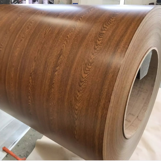 Width 1250mm Wood  PPGI Color Coated PPGL
