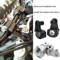22/25/28MM Motorcycle Handlebar Adapter Stem Risers Increase Bracket For Honda Yamaha Kawasaki Suzuki Ducati BMW