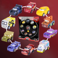 10 Pcs/set Original Disney Pixar Cars 3 Mini Metal Diecasts Toy Vehicles Lightning McQueen Black Storm Jackson Car Toys FLG72