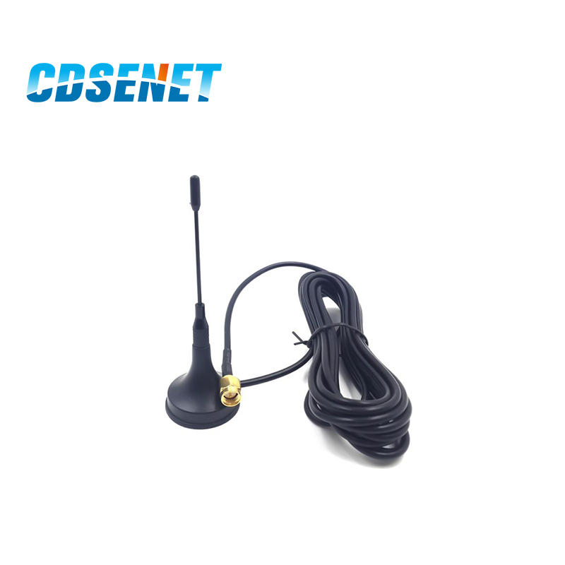 2Pcs vhf 170MHz Sucker Wifi Antenna TX170-XP-200 SMA Male High Gain 4dBi with Magnet Base 170M Antennas for Communication