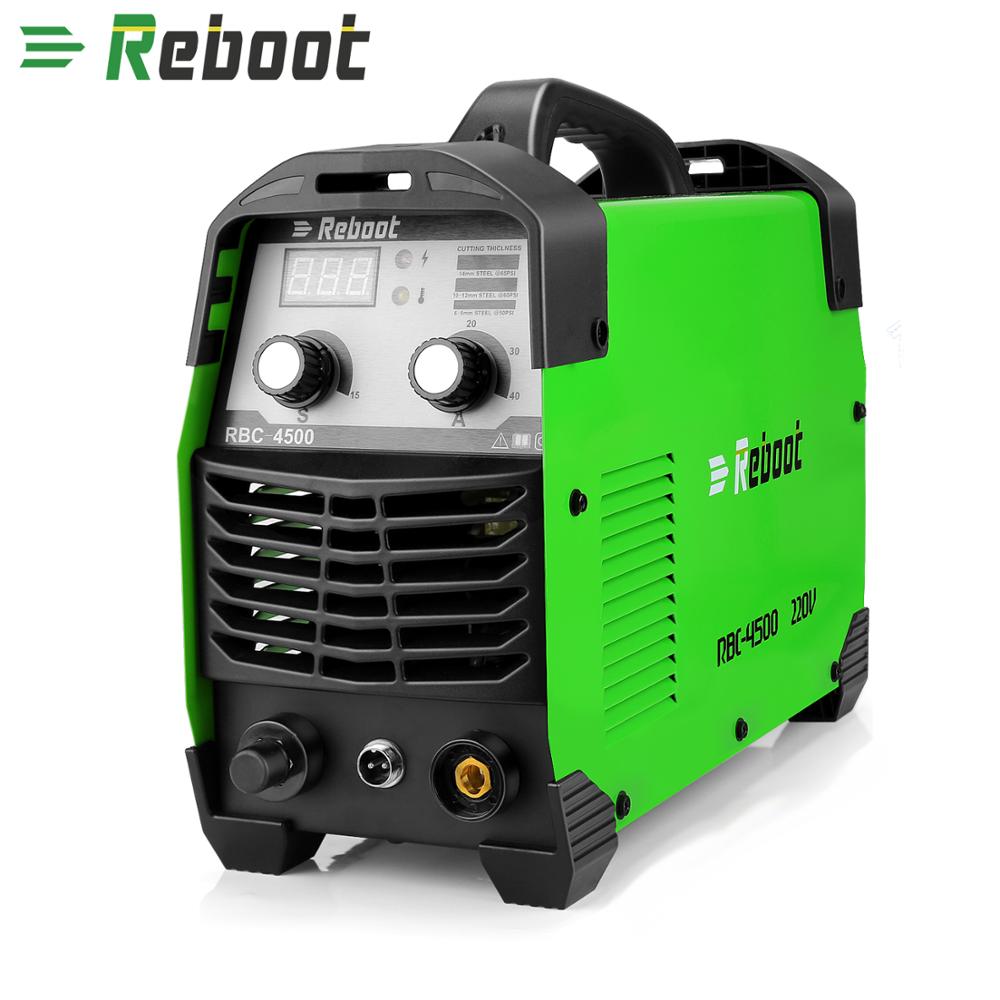 Reboot Plasma Cutter 45Amps AC220V Voltage Air Plasma Cutting Machine Clean Cutting Metal Cutter Inverter Cutting Machine