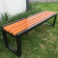 Park Chair Outdoor Bench Leisure Garden Chair Anticorrosive Row Bar Bench Bathroom Bench Solid Wood Waiting Chair
