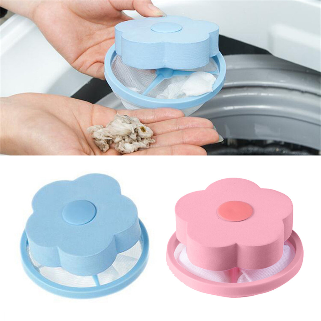 Filter Bag 2019TOP Mesh Filtering Hair Removal Floating 2Pcs Filter Bag Washer Style Laundry Clean g90702