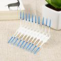 120PCS/bag Double-headed Interdental Brush Oral Hygiene Cleaning Dental Floss One-time Removal Of Food Residues Teeth Toothpicks