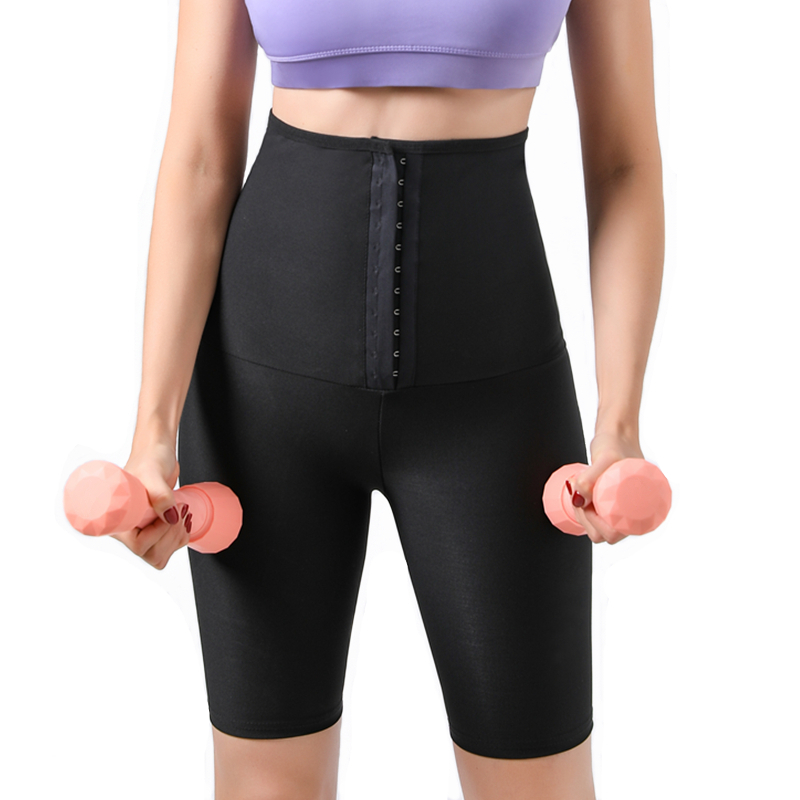 Sweat Sauna Pants Body Shaper Slimming Pants Thermo Shapewear Shorts Waist Trainer Tummy Control Fitness Leggings Workout Suits