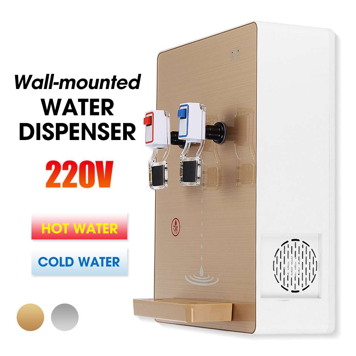 Newest Wall-mounted Water Dispenser Work With Water Purifier 220V Household Hot & Cold Dispenser Water Drinking For Home Office
