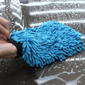 2 in 1 Microfiber Car Wash Mitt Ultrafine Fiber Chenille Wash Glove Soft Mesh backing no scratch for Car Wash and Cleaning