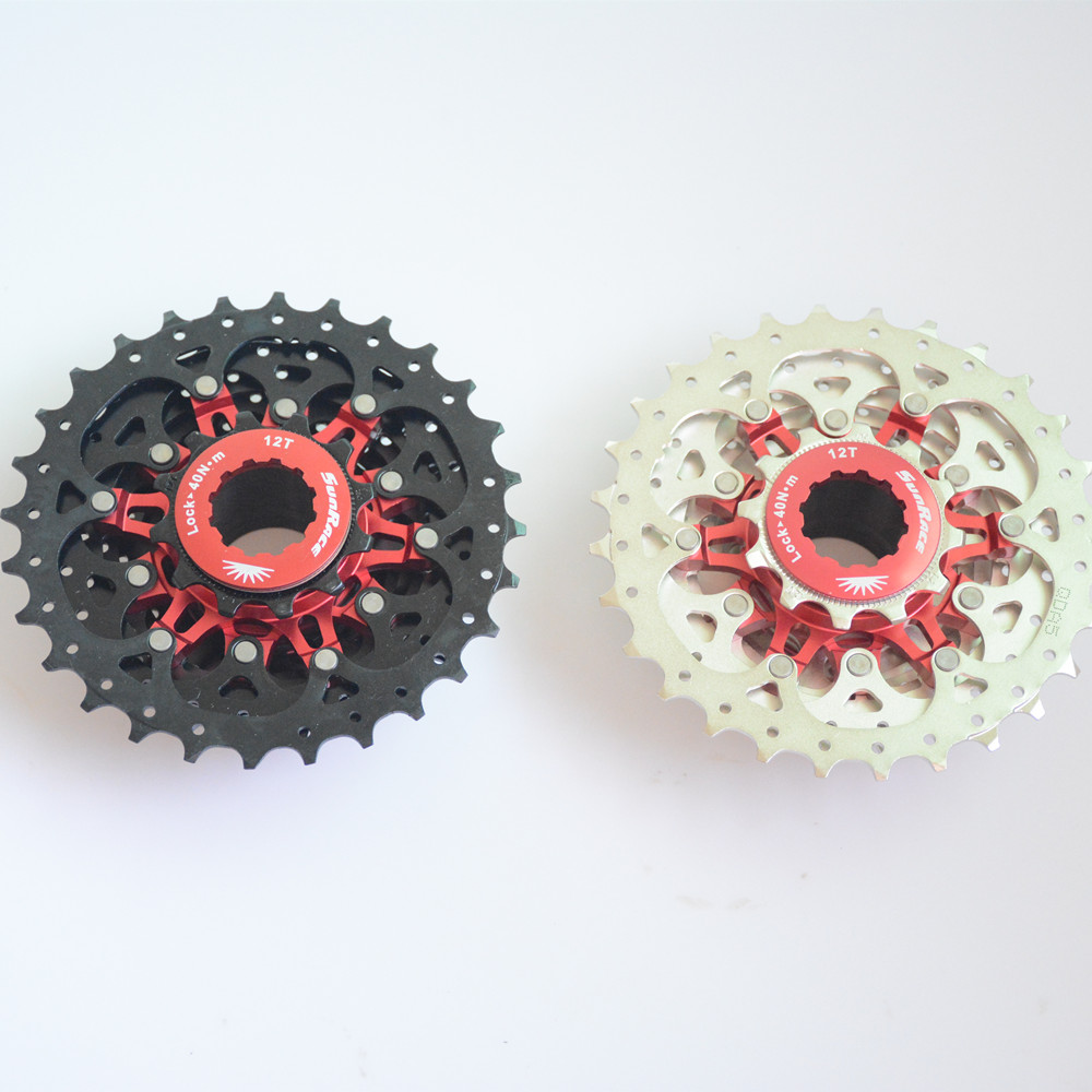 Sunrace road bike bicycle freewheel 10-speed cycling bike Cassette freewheel 12-28T