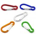 Light duty Colorful Carabiner Snap Hook with Swivel Buckle