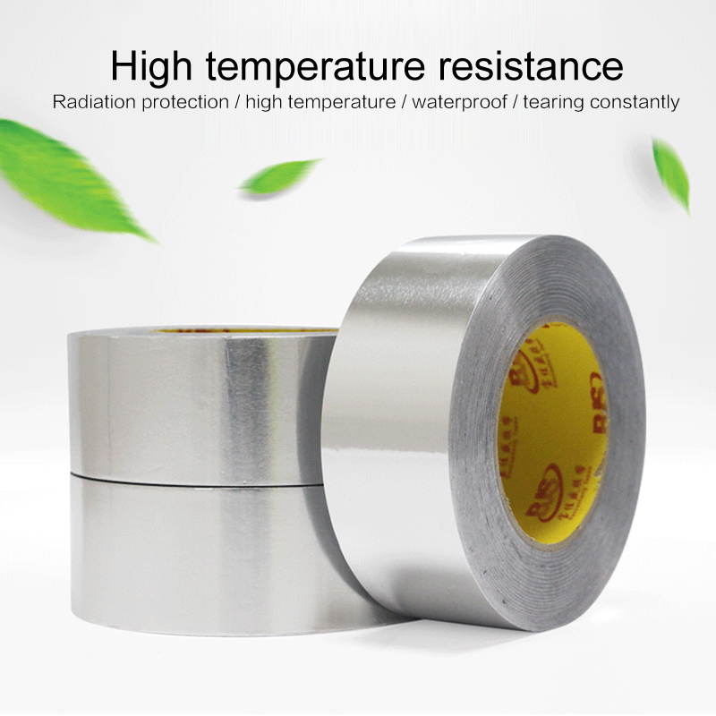 Aluminum foil tape thickened high temperature sealed waterproof hood trap Adhesive Thermal Resist Duct Repairs Adhesive Tapes