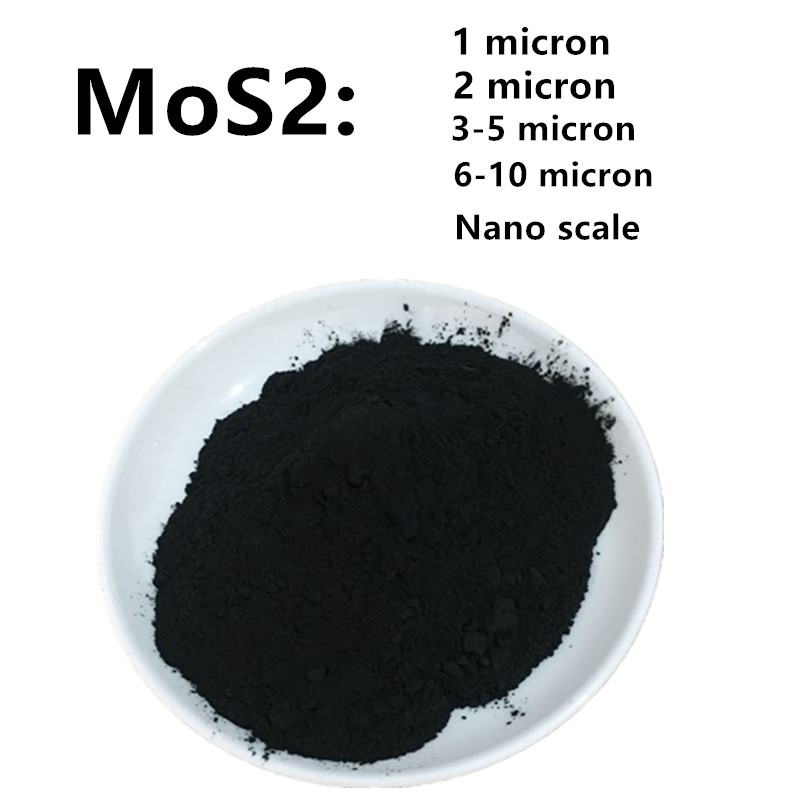 MoS2 High Purity Powder 99.9% Supramoly Molybdenum Disulfide Lubricate Ultrafine Nano Powders About buffer powder 100-500Gram