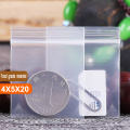 Clear Mini Miniature Zip Lock Grip Plastic Packaging Bag Food Candy beans Jewelry Resealable Thick PE Self Sealing Small Package