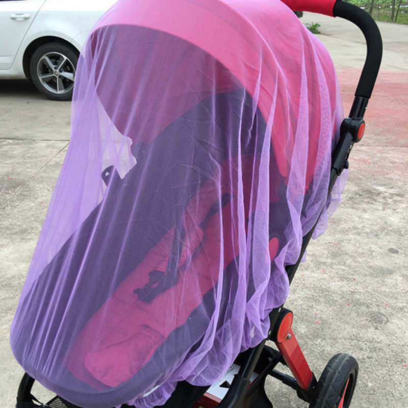 Infants Baby Stroller Pushchair Mosquito Insect Net Safe Mesh Buggy Crib Netting Cart Mosquito Net Pushchair Full Cover Netting