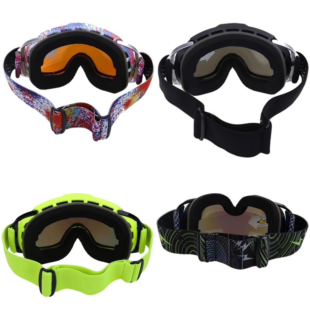 Skiing Goggles Sunglasses Winter Unisex Double Lens UV400 Anti-fog Spherical Ski Glasses Snowboard Skiing Accessories Men Women