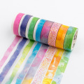 8pcs/pack Stick Figure Collage Washi Tape Adhesive Tape Diy Scrapbooking Sticker Label Masking Tape