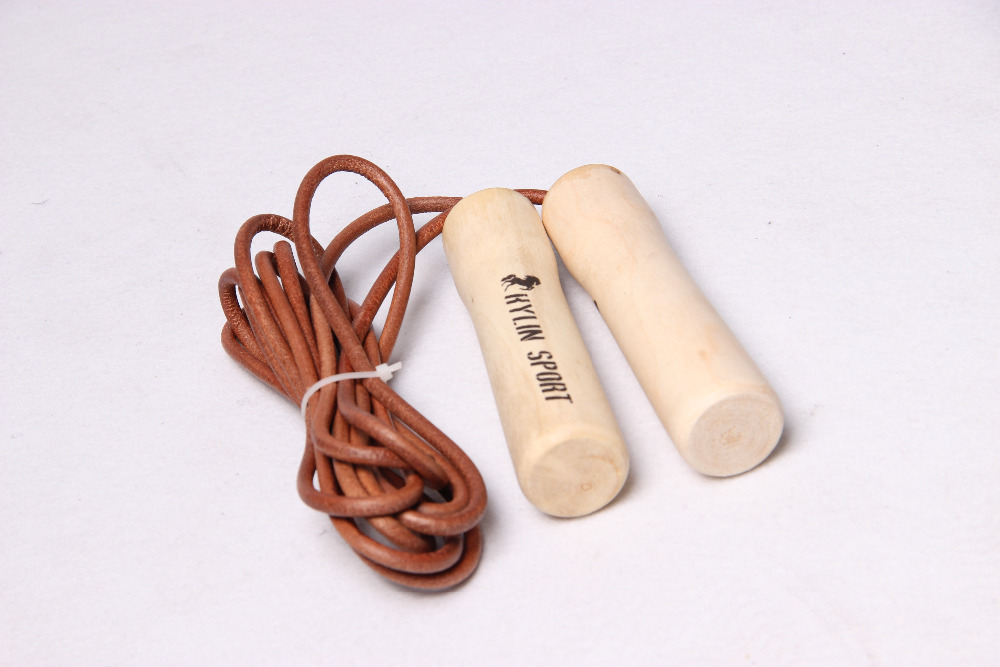 3 meter Bearing professional authentic cowhide jump rope competitive rope fitness calories to lose weight