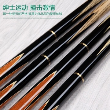 145cm Professional 3/4 Jointed Billiard Pool Cues Stick 10mm Tip UK Style Snooker Billiard Cue With Free Extended handle