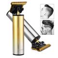 Professional Men Hair Trimmer T-Outliner 2 Gears Cordless 0mm Finish Hair Cutting Machine Electric USB Rechargeable Beard Clippe