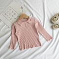 VIDMID Girls tops autumn cotton t-shirt baby girls long sleeve T-shirt thin kids girls casual children polo fashion shirts P2064