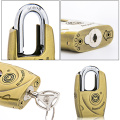 Iron Heavy Duty Padlock High Security Padlock Safety Lock For Gym Door Fence Locker With 4 Stainless Steel Keys