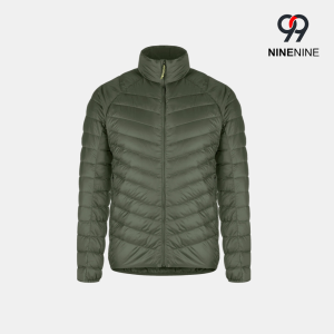 Men`s Lightweight Quilted Stand Collar Insulated Jacket