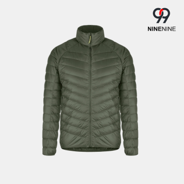 Men`s Lightweight Quilted Stand Collar Insulated Jacket
