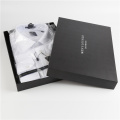 Black Cardboard Shirt Packaging Clothing Gift Box