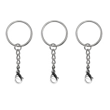 Keychain Rings Chain Lobster Clasp