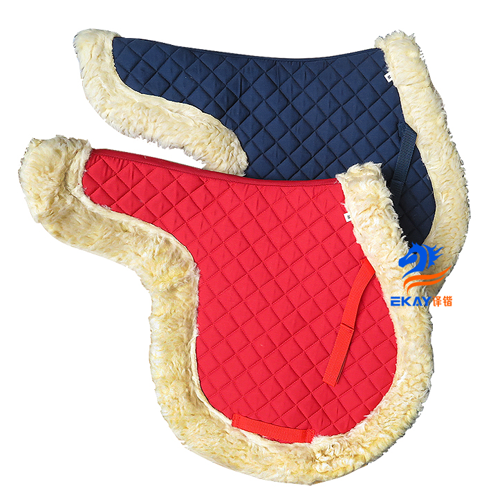 Free shipping horse saddle pad,300 gram polyester.Double rope piping.velcro handstrap(SPD0000)