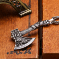 1pc Viking Odin's Raven Wolf Axe Pendant Necklace Men Women Drop Shipping