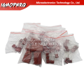 KIT 50PC=10value*5PCS Metallized Polyester Film Capacitors CBB Assortment Kit 400V 10nF ~ 3.3UF