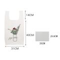 Embroidery Handy Shopping Sundries Storage Bags Handbags Reusable Tote Pouch Recycle Storage Handbags