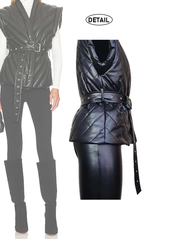 Sleeveless Ladies Coat
