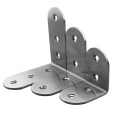 Pack 4 Stainless Steel Corner Brackets 90 Degree Right Angle Bracket Fasteners Wall Rack Shelf Support Stand Furniture Hardware
