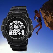 Men's Clock Sport Digital LED Waterproof Wrist Watch Men Analog Digital Military Army Stylish Mens Electronic watch Clock