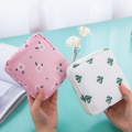 Portable Fabric Large Capacity Sanitary Towel Napkin Pad Tampon Purse Bag Organizer Pouch Girls Feminine Hygiene Pad Storage