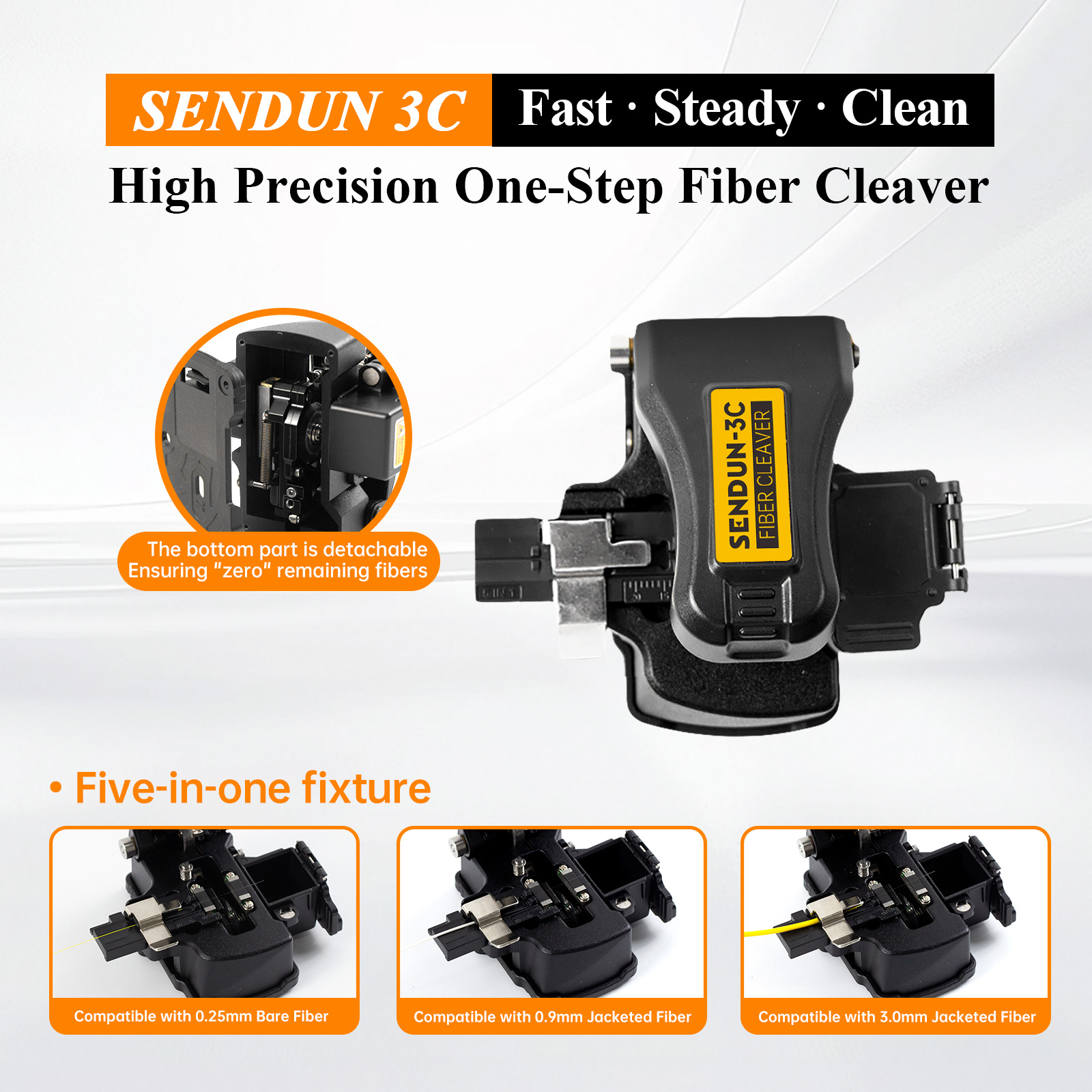 Optical Fiber Cleaver Tool Kit (6)