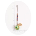 Cute Japansese phone Strap Lanyards for iPhone Samsung Water Clover Bell Decor Mobile Phone Strap Rope Phone Charm