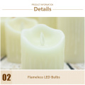 Flameless Wax LED Candle Paraffin Wax Candle for Party Christmas New Year Home Wedding Decoration