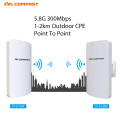 High Power Outdoor WIFI Router 5.8Ghz Wi fi Access Point CPE 3KM POE Bridge 11dBi Antenna Wireless Wi fi Nano station Repeater