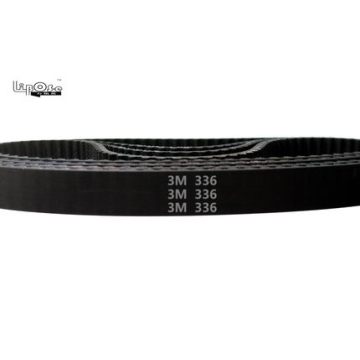 HTD336-3M Teeth 112 Width 10mm 15mm 20mm 25mm 30mm Length 336mm HTD3M 336 3M Rubber Timing Transmission Belt