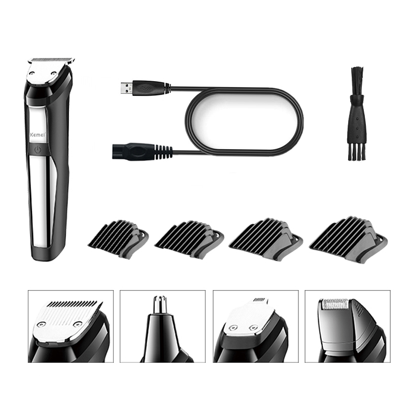 All-in-one grooming kit hair trimmer professional facial trimer hair clipper usb hair cutting machine Beard & Stubble Trimmer