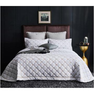 New 100% cotton Quilting embroidery bed cover Bed Skirt Bedspread Bed Sheet Bed Cover Pillowcase Bedding Set 3pcs