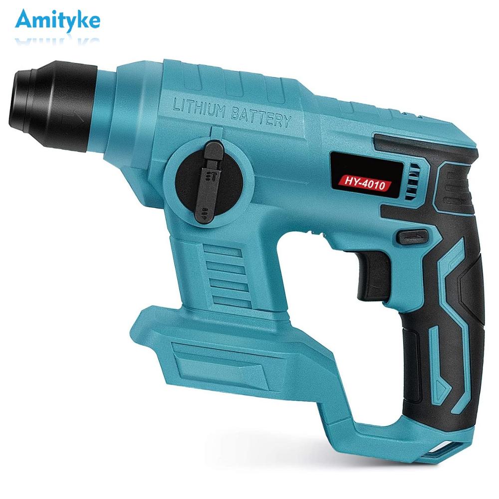 18V Makita Cordless Hammer Drill Brushed Motor Only for Original Makita 18V Battery Rotary without Battery Impact Power Tool