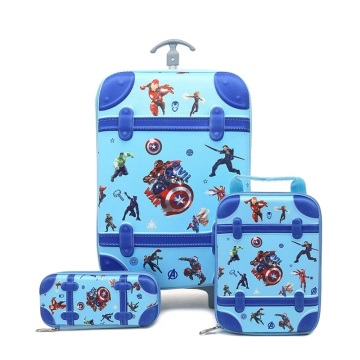 PC Cartoon Small Kid's Travel Trolley Bag Suitcase for Kids Children Rolling Case Travel Luggage Bags with Wheels